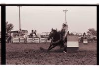 Unidentified Barrel racer