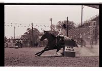 Unidentified Barrel racer