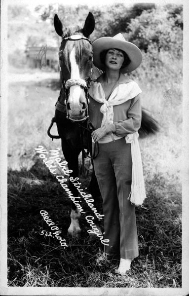 Rodeo Photographs via Winnebago Area Museum Collection