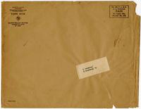 Tom Mix Ralston Straight Shooters envelope