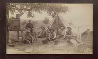 Townsend & Pickett's Ranch, I.T., Evening Meal at Side Camp