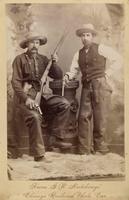 [Cabinet card group portrait]