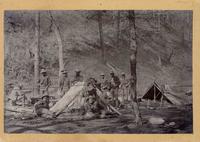 [Buffalo Soldiers’ camp]