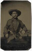 [Tintype of a scout]