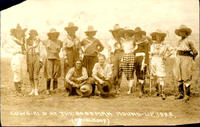Cowgirls at the Boseman [sic] Round-Up, 1922