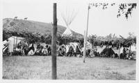 Native American camp