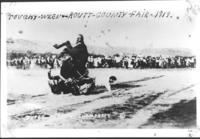 Tuffy Wren somersaults, Routt County Fair, Hayden, 1919