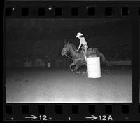 Peggy Carroll Barrel racing