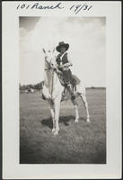 Trick rider 101 Ranch, Unknown