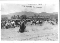 Rube Squire on Monday, Steamboat Springs 1919, 1st money