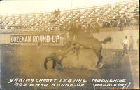 Yakima Canutt Leaving Moonshine Bozeman Round-Up