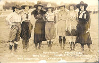 Rene Hafley, Fox Hastings, Rose Smith, Ruth Roach, Mable Strickland, Prairie Rose, Dorothy Morell