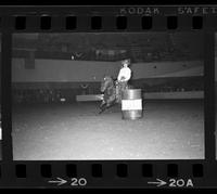 Carol Gardner Barrel racing, 15.7 Sec