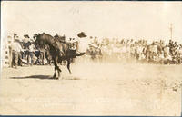 Mike Stuart Leaving 'Blue Blazes' Cheyenne, Wyo 1925