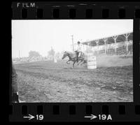 Susan Whyte Barrel racing