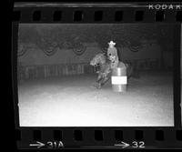 Jane Rayburn Barrel racing