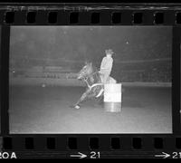 Connie Smalley Barrel racing