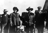 Curly Bill Neal,Buffalo Bill,Fred Hornby (boy holding pup),Bill Campbell (a dude from Indians)