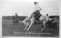 Roy Shafer Riding Ashland, Mont. Roundup