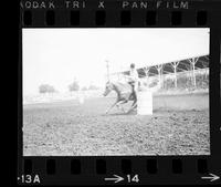 Susan Whyte Barrel racing