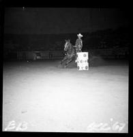 Frances Moates Barrel racing