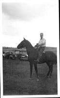 Burton Brewster at Quarter Circle U Ranch 1928