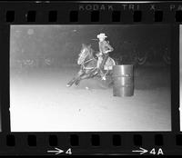 Frances Moates Barrel racing