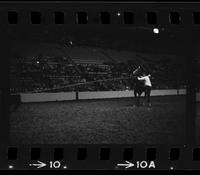 Larry LaMontaghue Calf roping