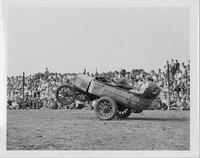 Armstrong's "Bucking Ford" J.E. Ranch Rodeo Rochester, N.Y. early 1930's, Marvin Hoover