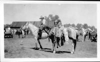 July 1928 Part of Parade Lodge Grass Rodeo