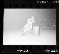 Mary Houck Barrel racing