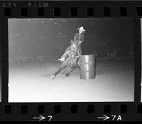 Mildred Farris Barrel racing