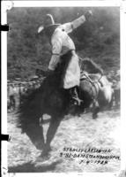 Stanley Larson on I-Be-Dam Steamboat Springs, 1923