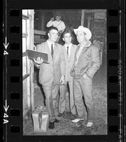 Group portrait Gene, Bob Clark & Harry Tompkins