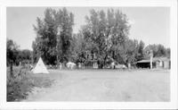 Nellie Picketts teepee at Ranch