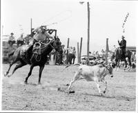 J.E. Ranch Rodeo, early 1940's, Jim Eskew