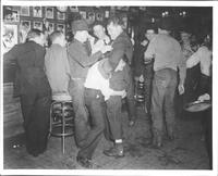 The Ringside Bar opposite the old Madison Square Garden on 8th Ave., N.Y.C. the late 30's