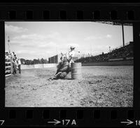 Betty Jenkins Barrel racing