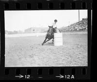 Thelma Kopp Barrel racing