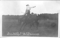 Buck Turner Riding at the Ashland Roundup