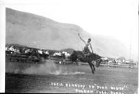 Cecil Kennedy on Pine Bluff, Golden, Colo. 1925