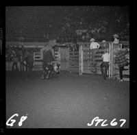 Pat Prater on Bull #107