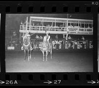 Joe Passini & Herb Hess on horseback