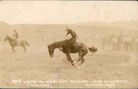 Buck Lucas on 'Light Foot' American Legion Stampede, Casper, Wyo.