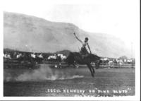 Cecil Kennedy on "Pine Bluff" Golden, Colo 1925