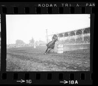 Judy Wrede Barrel racing