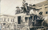The Fast Mail of 80 Revived at the Miles City Roundup, July 4, 1918