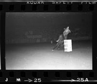 Vickie Johnson Barrel racing