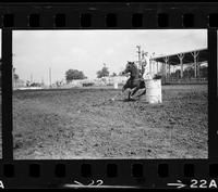 Joyce Harvot Barrel racing