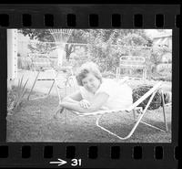 [Possibly Backyard at Laura Av.]